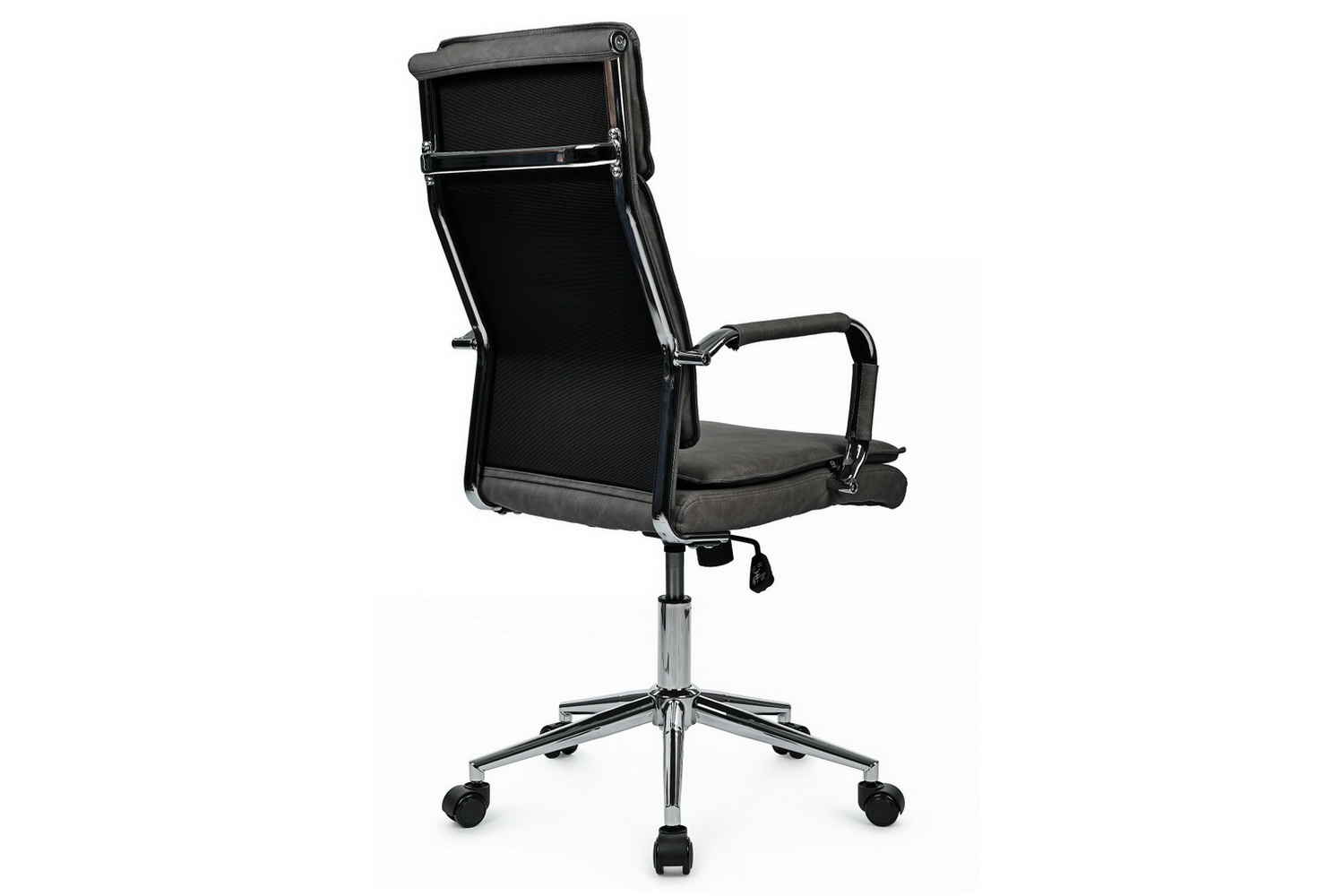 кресло руководителя rv chair dil 6018h серая экокожа фото